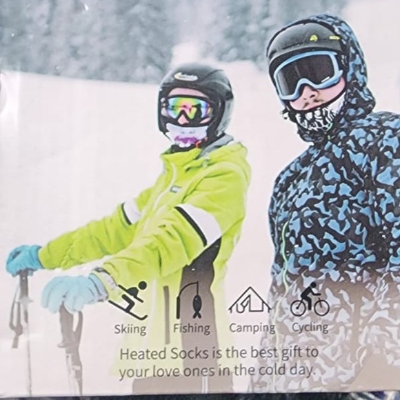 Electric heated socks - Picture 2 of 5